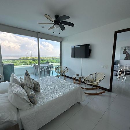 Espectacular Apto En Cartagena Con Salida Directa A La Playa Apartment Ngoại thất bức ảnh