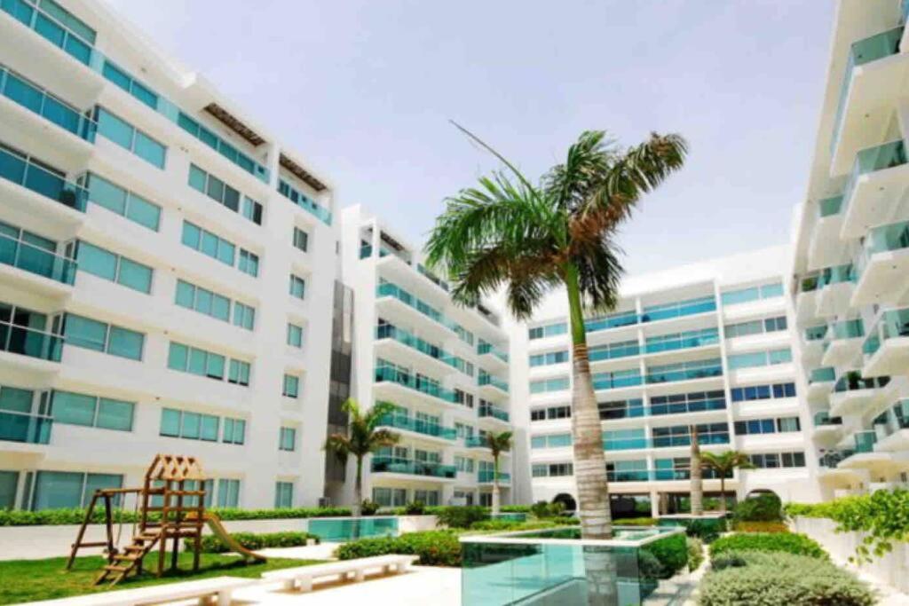 Espectacular Apto En Cartagena Con Salida Directa A La Playa Apartment Ngoại thất bức ảnh