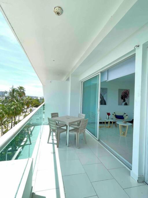 Espectacular Apto En Cartagena Con Salida Directa A La Playa Apartment Ngoại thất bức ảnh