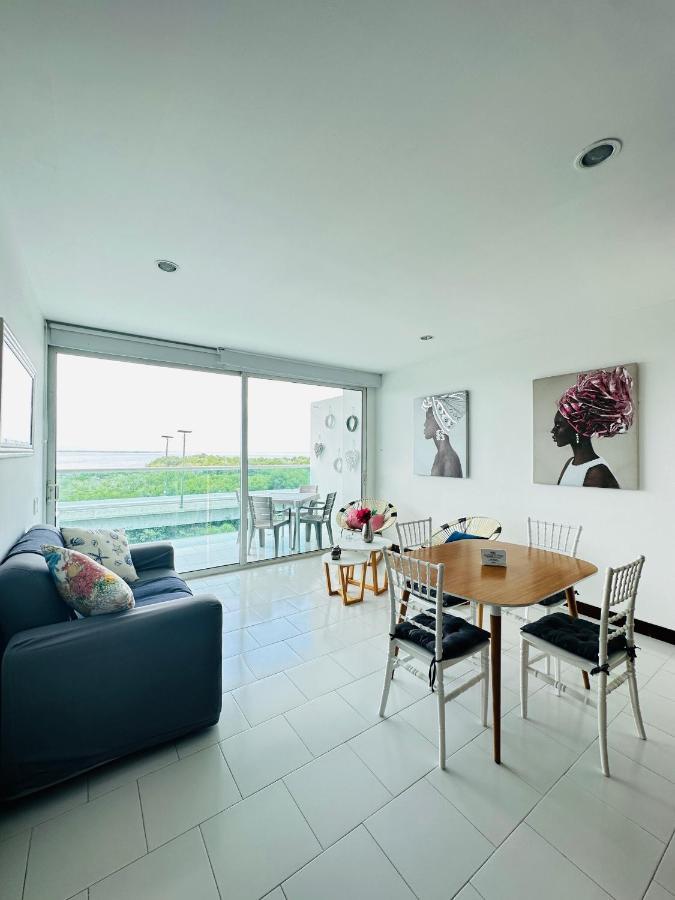 Espectacular Apto En Cartagena Con Salida Directa A La Playa Apartment Ngoại thất bức ảnh