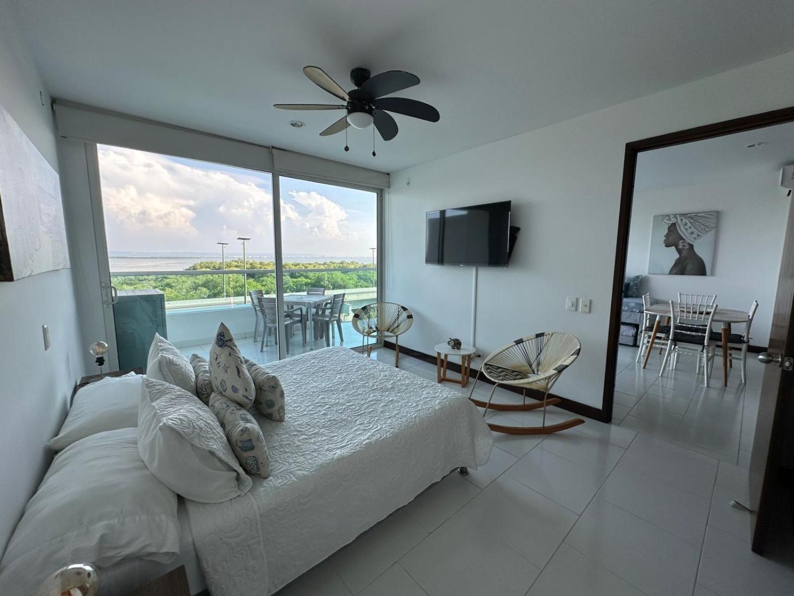 Espectacular Apto En Cartagena Con Salida Directa A La Playa Apartment Ngoại thất bức ảnh