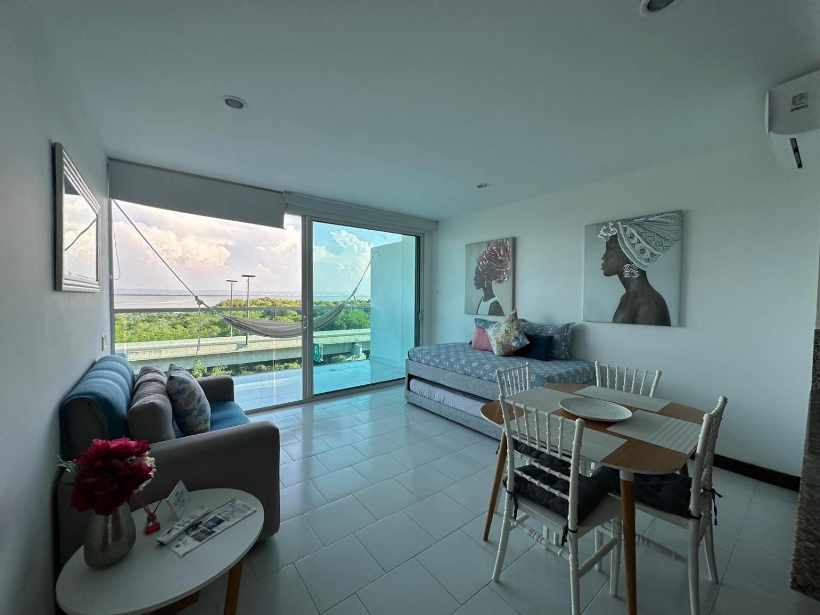 Espectacular Apto En Cartagena Con Salida Directa A La Playa Apartment Ngoại thất bức ảnh