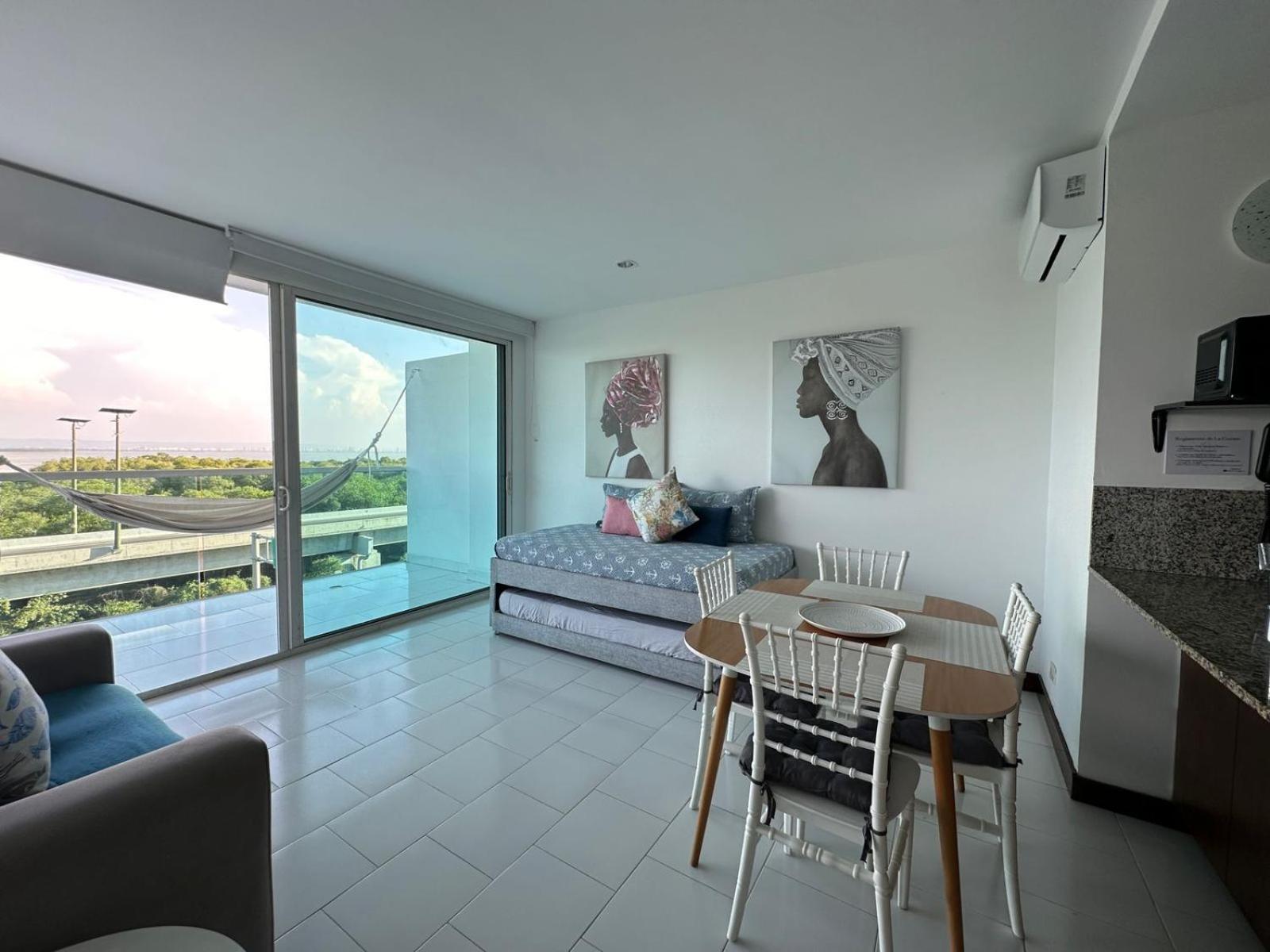Espectacular Apto En Cartagena Con Salida Directa A La Playa Apartment Ngoại thất bức ảnh