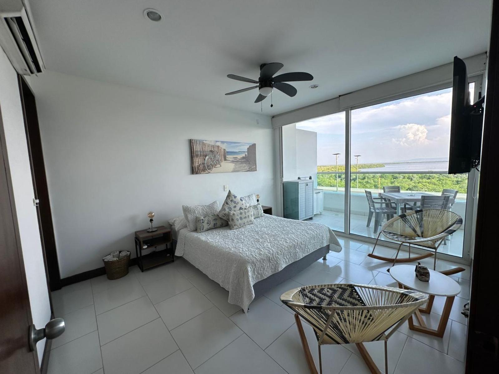 Espectacular Apto En Cartagena Con Salida Directa A La Playa Apartment Ngoại thất bức ảnh